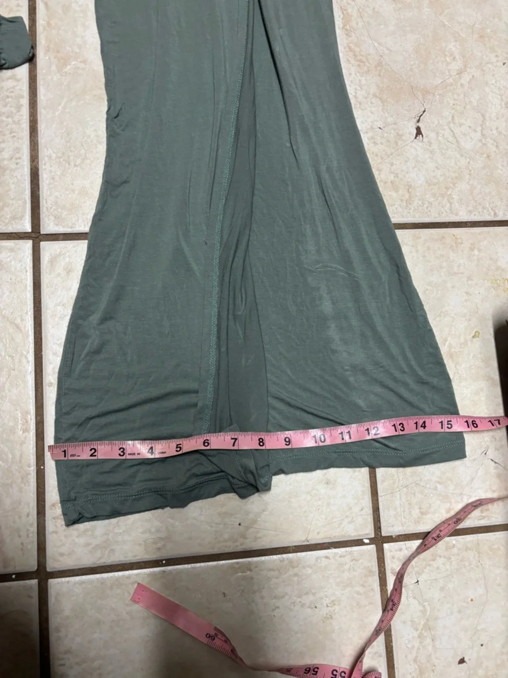 Lulus Knockout Sage Green Wide-Leg Pants medium 30L - Picture 10 of 10